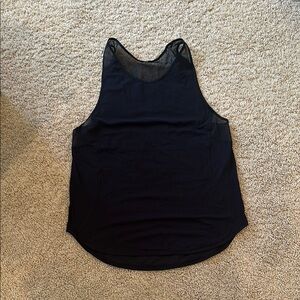 Lululemon Athletica Black Sleeveless Tank Top